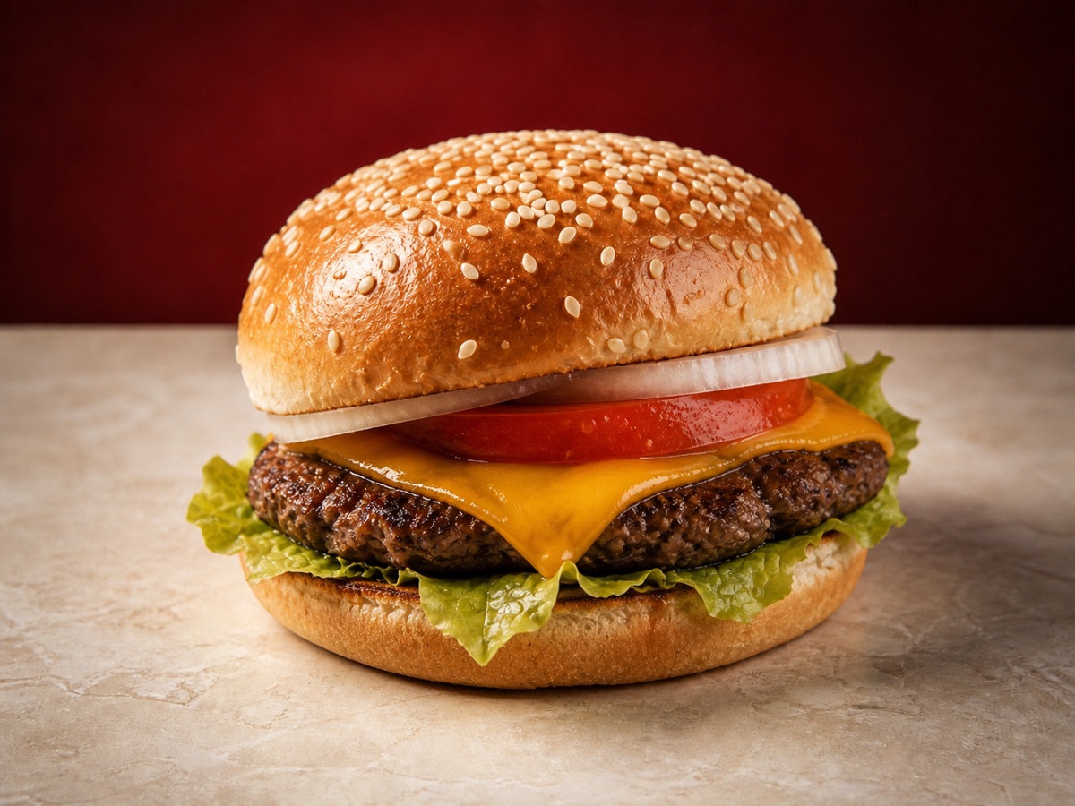 Cheeseburger from NY Gyros & Phillys