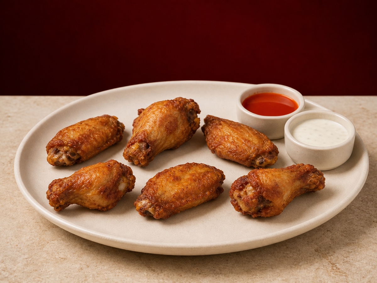 Chicken Wings — 6 pc from NY Gyros & Phillys