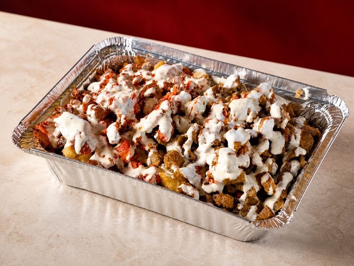 Lamb & Beef Fries from NY Gyros & Phillys